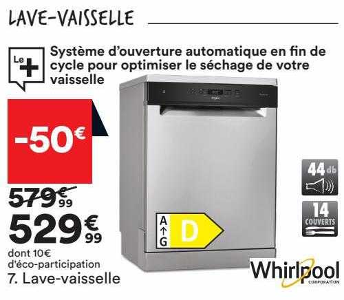lave-vaisselle whirlpool