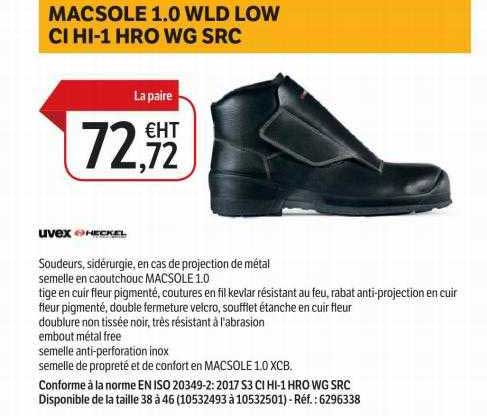 macsole 1.0 wld low ci hi-1 hro wg src uvex