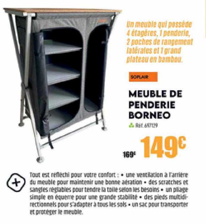 meuble de penderie borneo soplair
