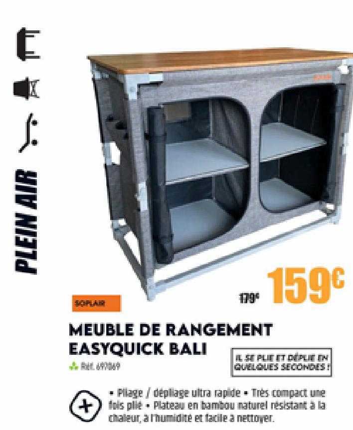 meuble de rangement easyquick bali soplair