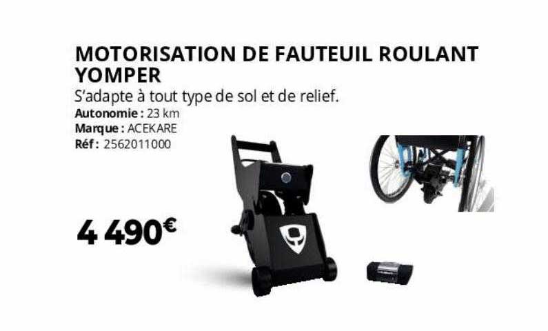 Motorisation De Fauteuil Roulant Yomper Acekare