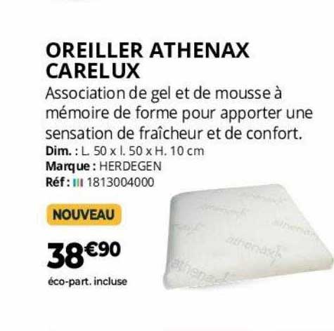 Oreiller Athenax Carelux