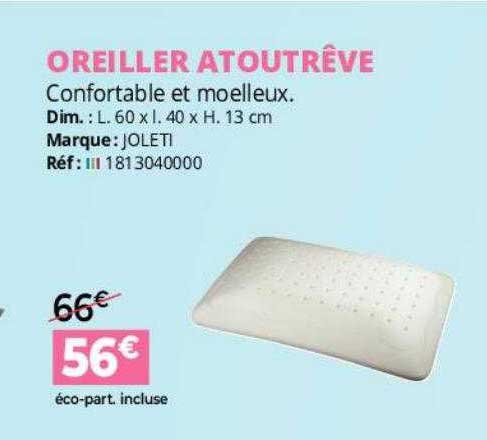 Oreiller Atoutrêve