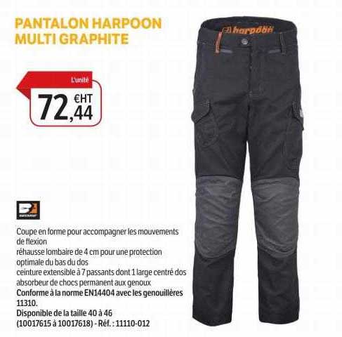 pantalon harpoon multi graphite