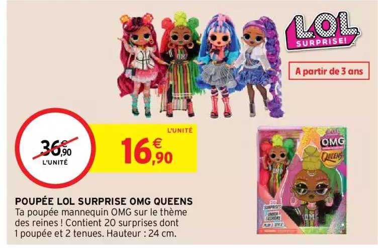 poupée lol surprise omg queens