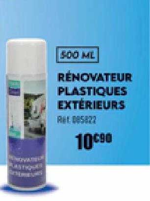 rénovateur plastiques extérieurs