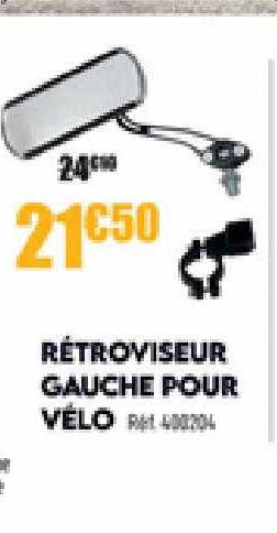 rétroviseur gauche pour vélo