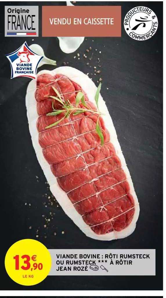 rôti rumsteck ou rumsteck à rôtir jean rozé