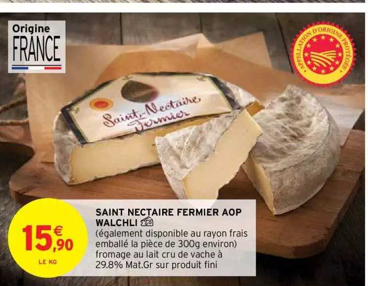 saint nectaire fermier aop walchli