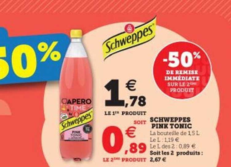 Schweppes Pink Tonic