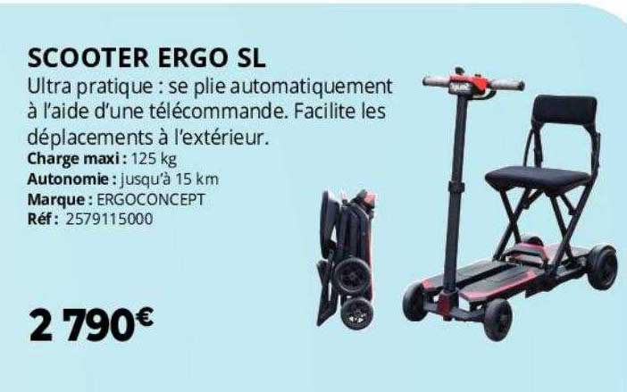 scooter ergo sl ergoconcept