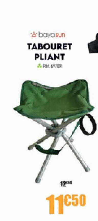 tabouret pliant bayasun