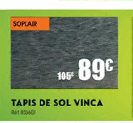 tapis de sol vinca soplair