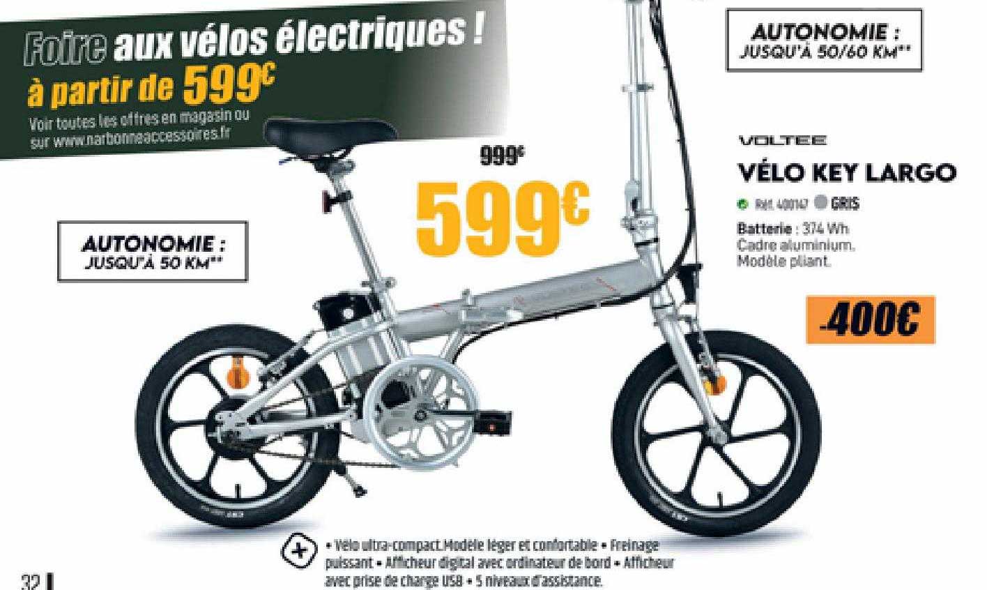 vélo key largo voltee