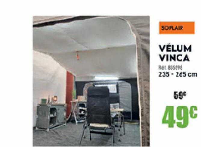 vélum vinca soplair