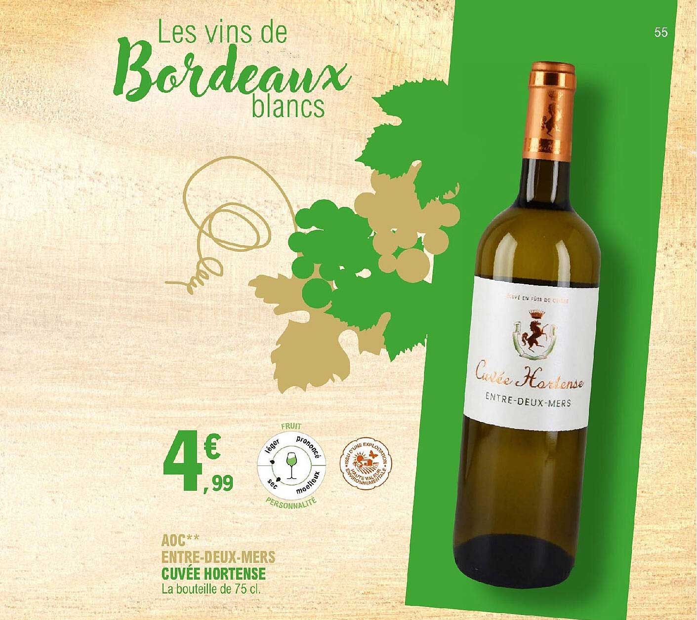 aoc entre-deux-mers cuvée hortense