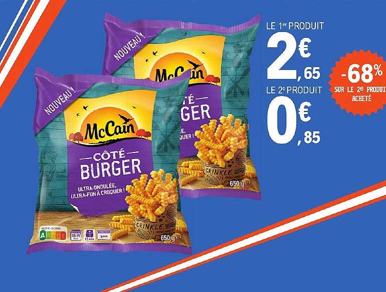côté burger mc cain