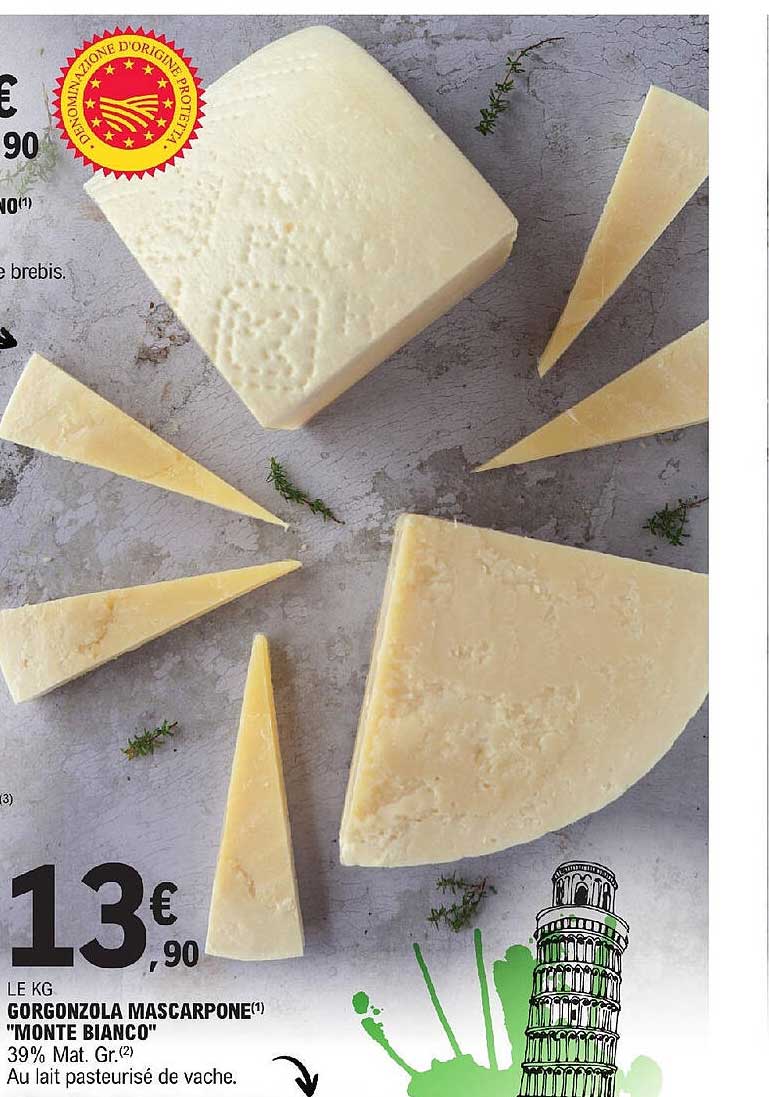 gorgonzola mascarpone "monte bianco"