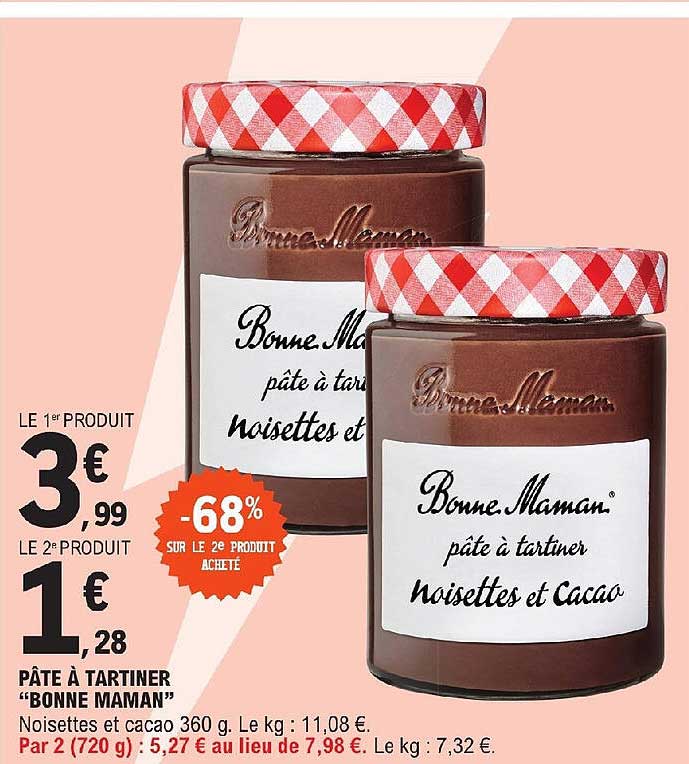 pâte à tartiner "bonne maman"