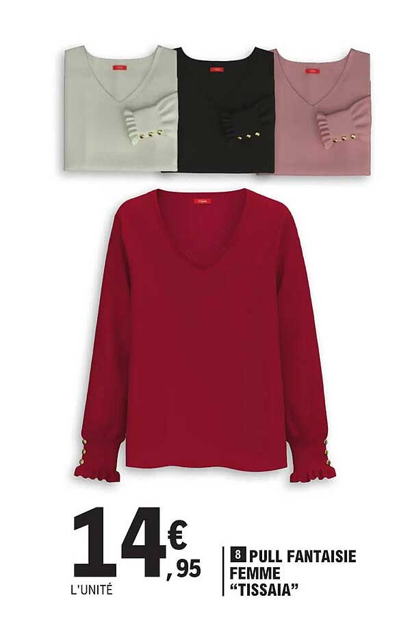 Pull Fantaisie Femme "tissaia"