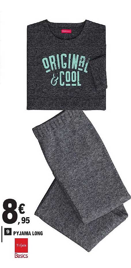 Pyjama Long Tissaia Basics