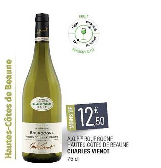 a.o.p. bourgogne hautes-côtes de beaune charles vienot