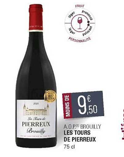a.o.p. brouilly les tours de pierreux