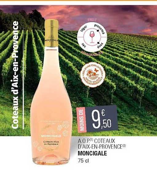 a.o.p. coteau d'aix-en-provence moncigale