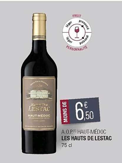 a.o.p. haut-médoc les hauts de lestac