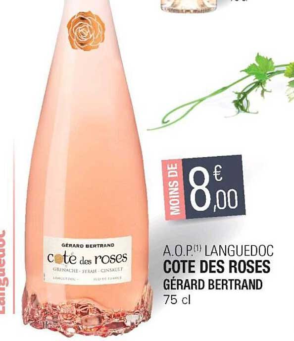 a.o.p. languedoc côte des roses gérard bertrand