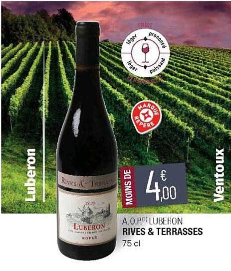 a.o.p. luberon rives & terrasses