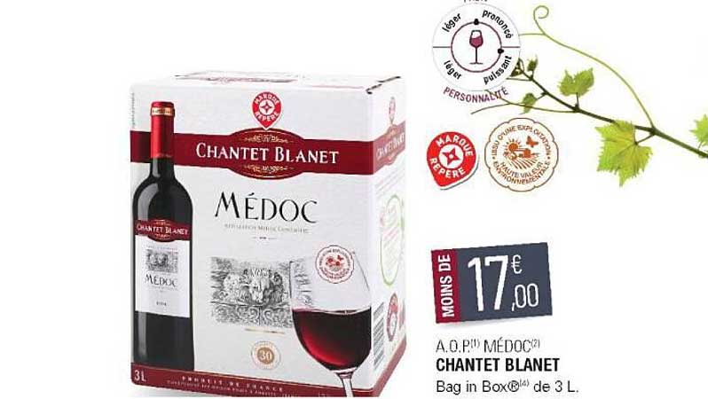 a.o.p. médoc chantet blanet