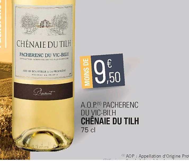 a.o.p. pacherenc du vic-bilh chênaie du tilh