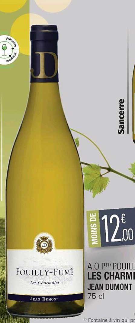 a.o.p. poilly-fumé les charmilles jean dumont