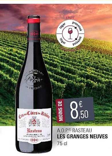 a.o.p. rasteau les granges neuves