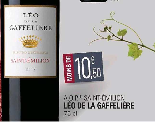 a.o.p. saint-émilion léo de la gaffelière