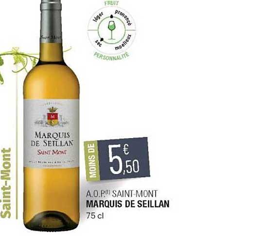 a.o.p. saint-mont marquis de seillan