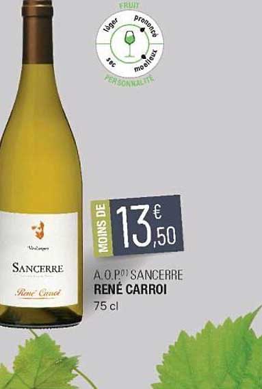 a.o.p. sancerre rené carroi