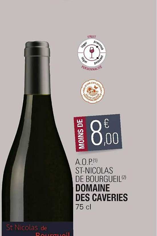 a.o.p. st-nicolas de bourgueil domaine des caveries