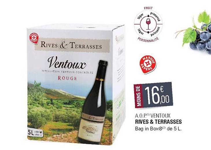 a.o.p. ventoux rives & terrasses