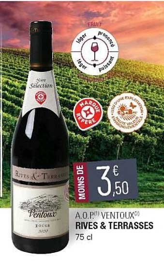 a.o.p. ventoux rives & terrasses