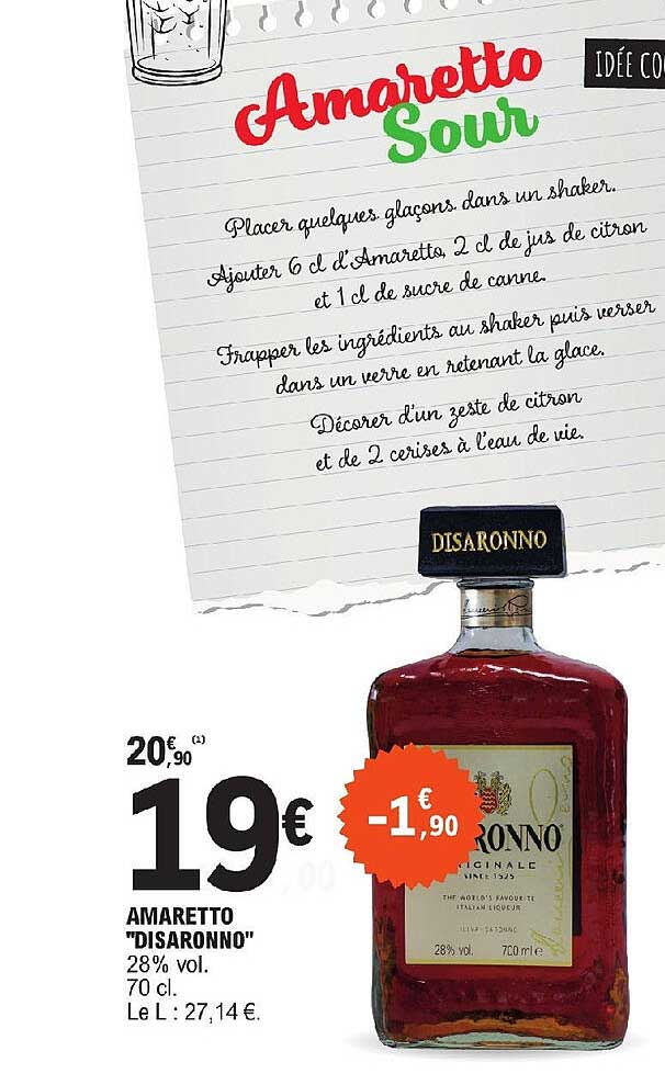 Amaretto "disaronno"