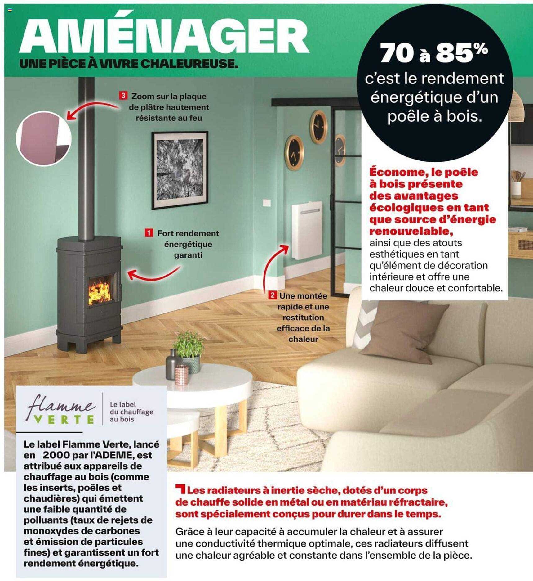 aménager une pièce à vivre chaleureuse