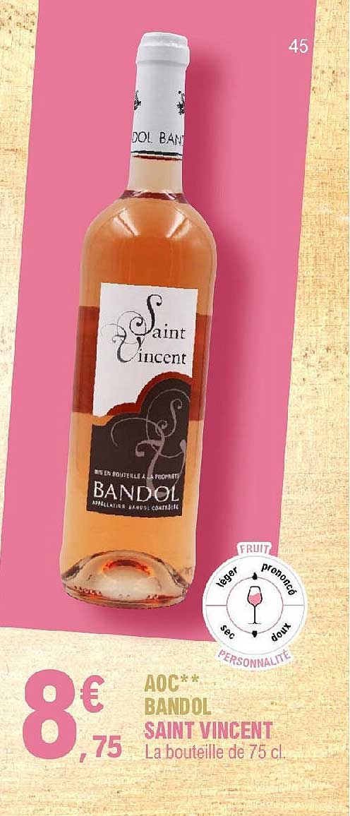 aoc bandol saint vincent