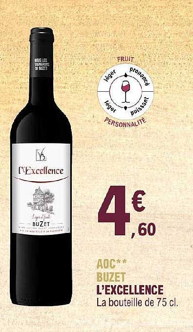 Aoc Buzet L'excellence