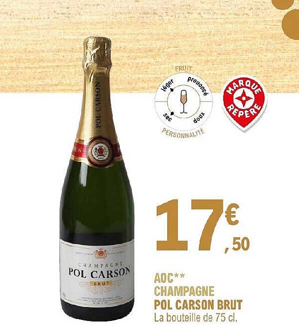aoc champagne pol carson brut