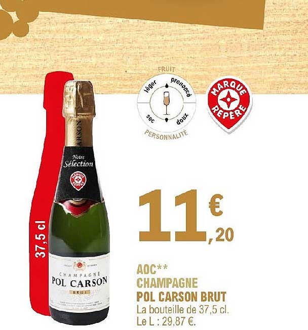 aoc champagne pol carson brut