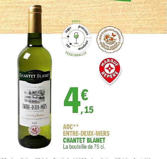 aoc entre-deux-mers chantet blanet