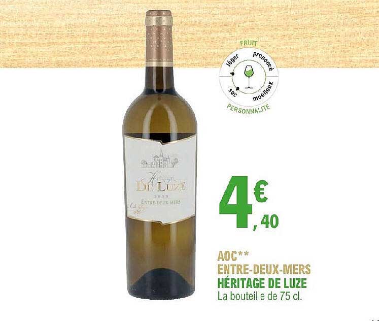 aoc entre-deux-mers héritage de luze