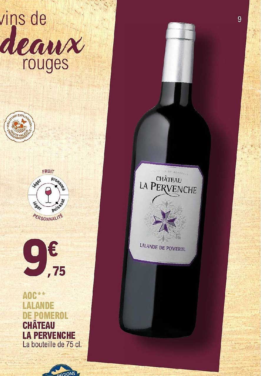 aoc lalande de pomerol château la pervenche